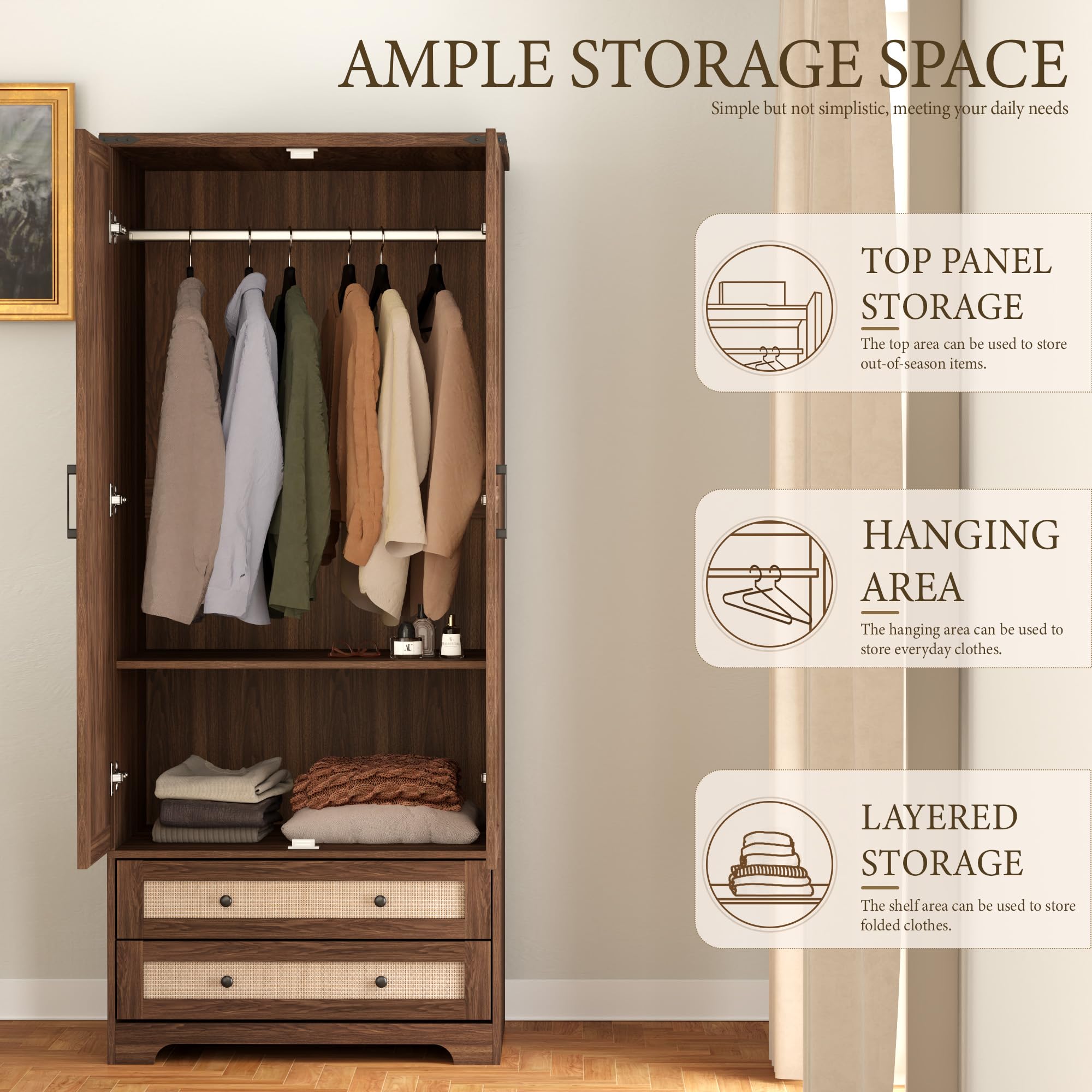 木製ラック・ウッドラック ARMOIRE PALISSANDRE - NEW DELHI TEAK Amazon.com: Yechen 71